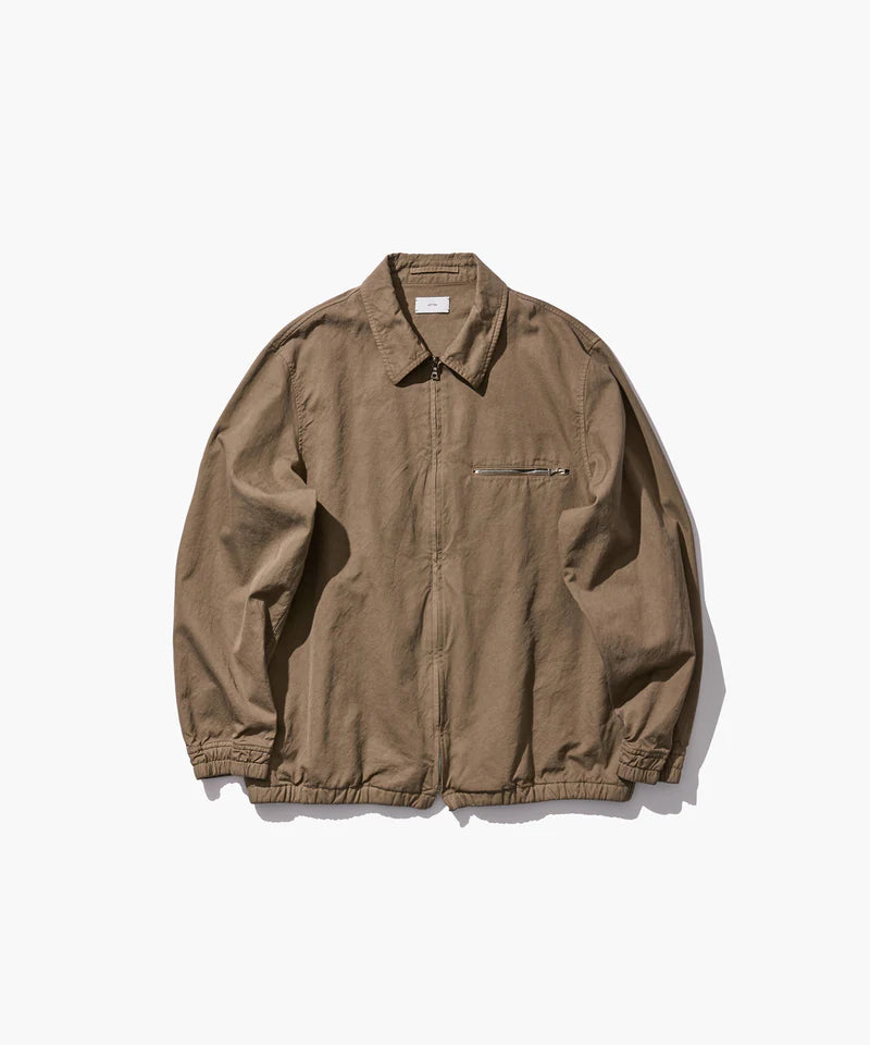 ATON 26AW COTTON GABARDINE | HARRINGTON JACKET